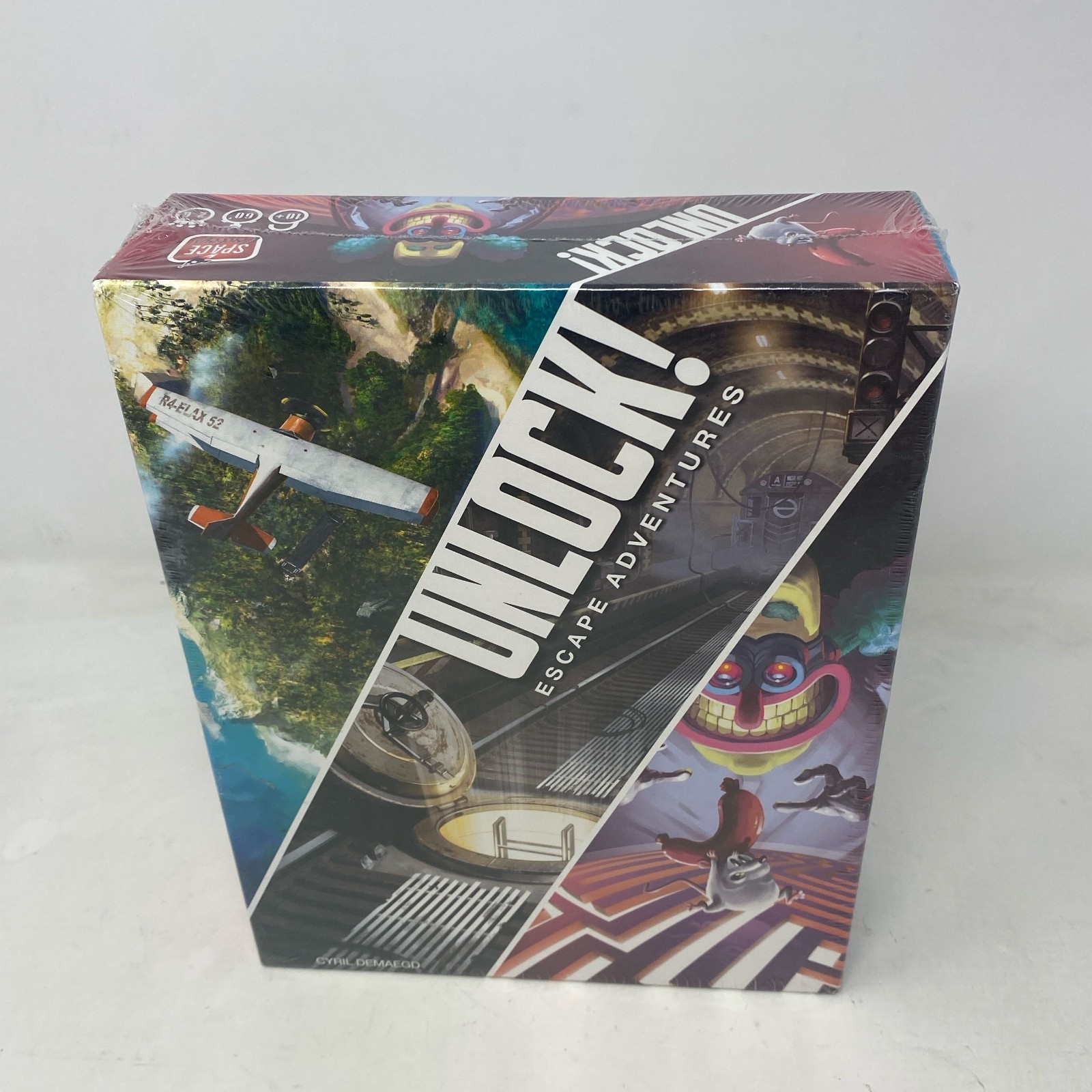 Space Cowboys UNLOCK! Escape Adventures Card Game, Multicolor