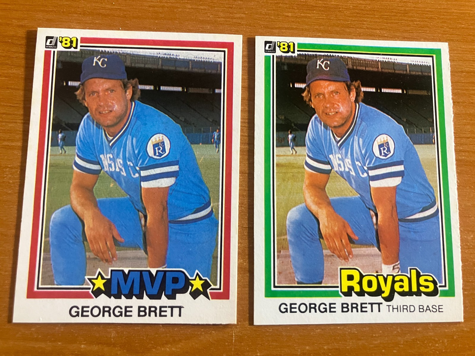 George Brett #491 Baseball Cards 1981 Donruss trading card — raw and PSA graded price guide