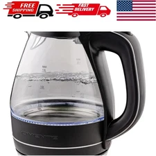 Stylish 1.5L Electric Kettle with Removable Filter & Safe Boiling Features