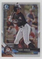 2018 Bowman Draft Chrome Refractor Osiris Johnson #BDC-103 1u6