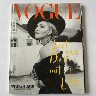 VOGUE Italia #816 August 2018 Madonna in Lisbon Fold Out Poster Mert & Marcus