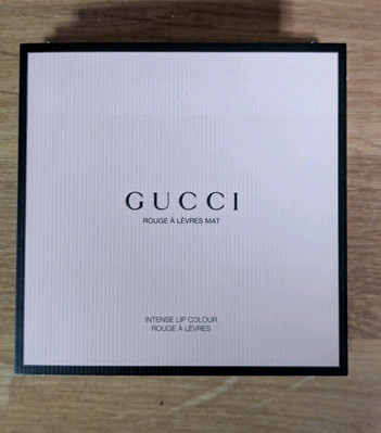 Lot Of 4 GUCCI Rouge À Lèvres Mat Intense Lip Colour Samples - Goldie Red
