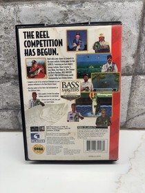 Bass Masters Classic Pro Edition (Sega Genesis, 1995) Complete in Box CIB Tested