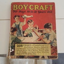 Whitman Publishing Company Boy-Craft For Boys 10 to 16 Years Old 1928 Booklet