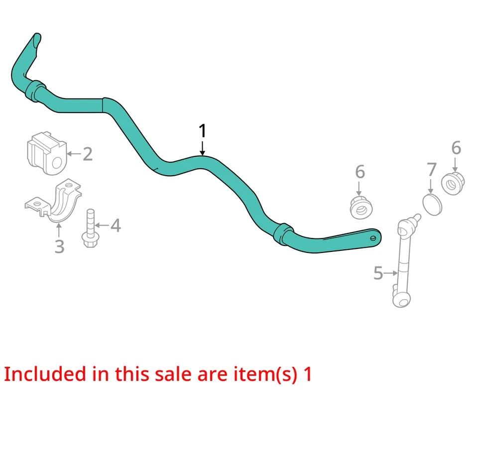 Infiniti M37 2013 tracción trasera barra estabilizadora OEM 126 k millas - LKQ426385213 Foto 3 de 4