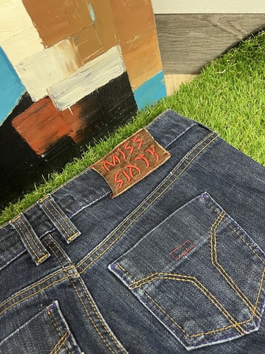 Vintage Miss Sixty Blue Jeans Low Rise Flared Y2K Vintage Gr. 28 - Bild 12 von 12