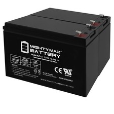 Mighty Max 12V 7.2AH Battery for Razor Ground Force Drifter Go Kart - 2 Pack