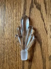 Fenton 4.5" T Clear Perfume Bottle Stopper