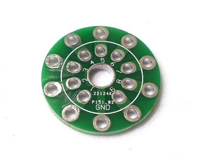 10 pcs Small PCB for CMC EIZZ 9 pins tube socket adapter 9 pin 12AX7 EL84
