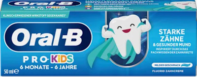 8700216089852 Oral-B Pro Kids Pasta do Zębów 50 ml Procter & Gamble