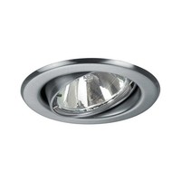 Hv-Einbaustrahler Bronny, IP20, Ø 8.2Cm, GU10 Max. 10W, Schwenkbar, Chrom Matt