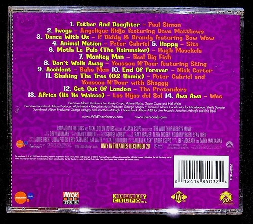 The Wild Thornberrys Movie Music From The Motion Picture Movie Tie-in 2003 CD - Picture 4 of 4