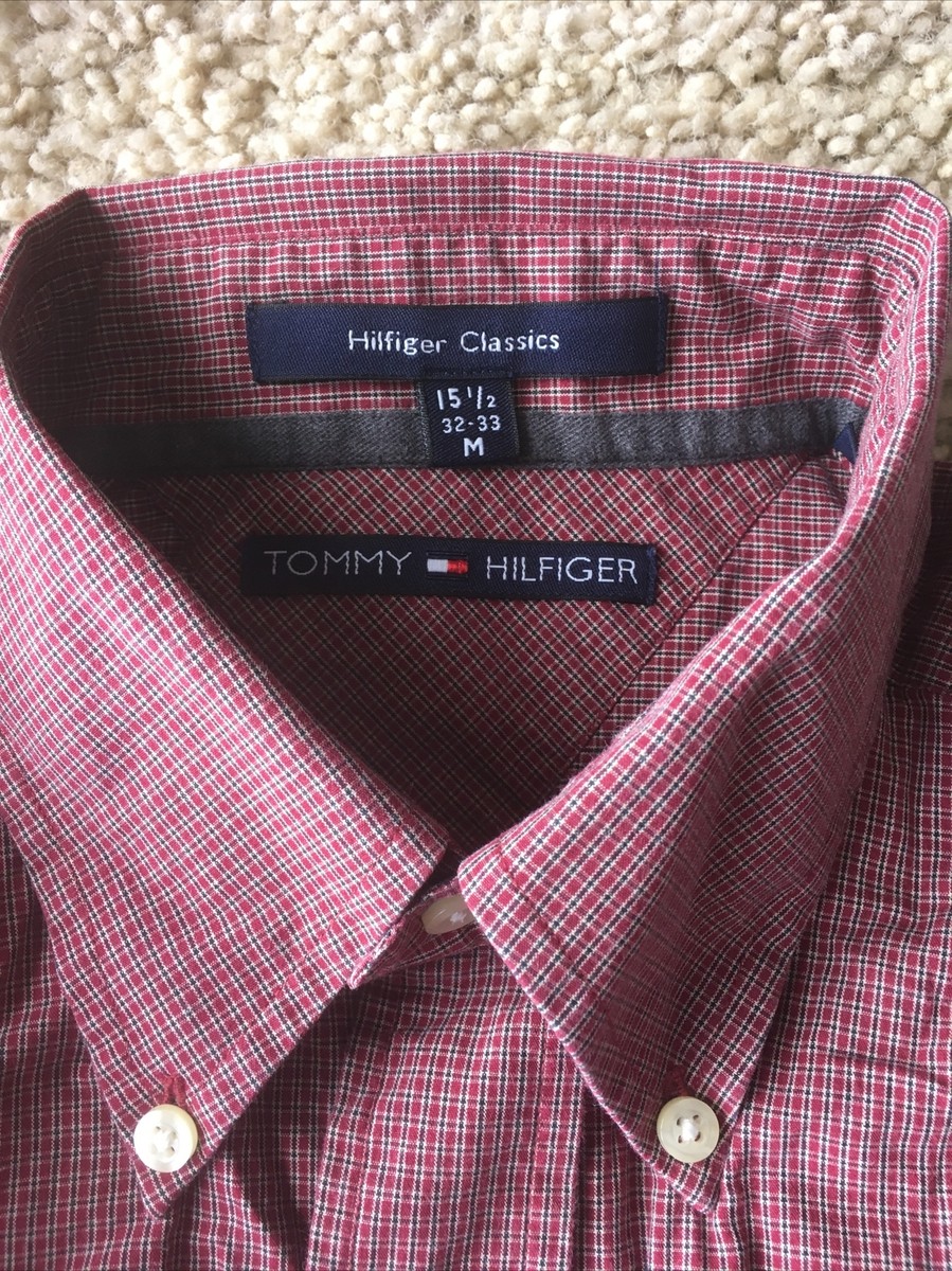 red tommy hilfiger dress shirt Amazon.com: Tommy Hilfiger Boys' Long Sleeve Dress Shirt with Bow Tie, Collared Button-Down with Cuff Sleeves, Rhubarb, 10: Clothing, Shoes & Jewelry