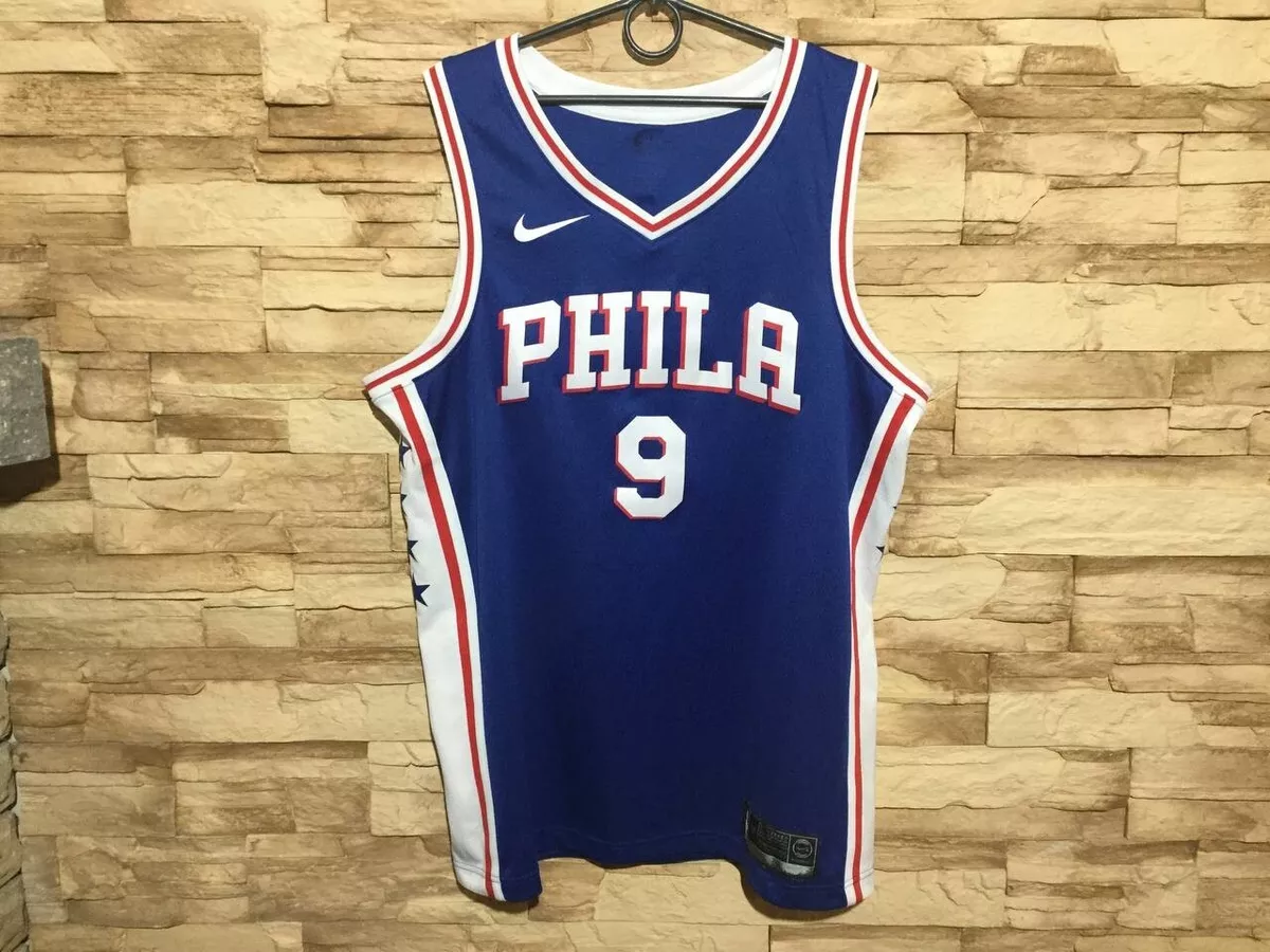 Philadelphia 76ers Sixers NBA Nike Jersey 9 Saric Sz 52 eBay