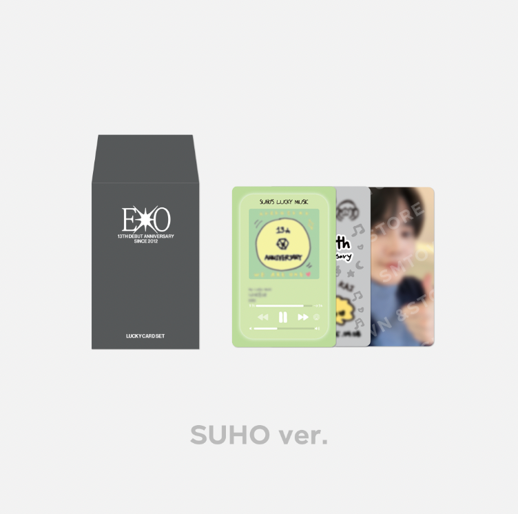 EXO D.O.バースデーカード EXO - 13TH DEBUT ANNIVERSARY 