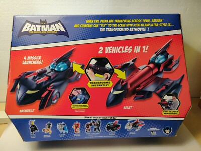 Batman the Brave and the Bold TRANSFORMING BATMOBILE Batman the Brave and the Bold TRANSFORMING BATMOBILE