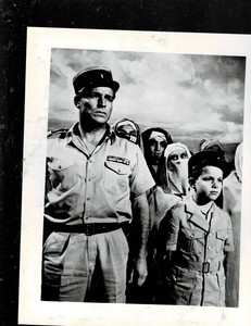 SUPER RARE!! 8X10 1950s ORIGINAL BUSTER CRABBE AND SON CUFFY CRABBE