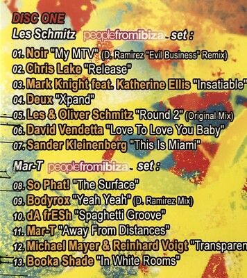 Amnesia: Ibiza World Tour '06 (Sealed, 2-CD Set) Robbie Rivera Les