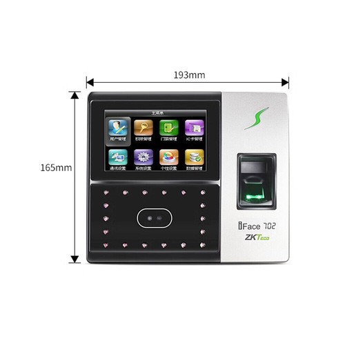 Orologio iFacial + dito TCP/IP impronta digitale biometrica controllo accesso /iface702 - Foto 2 di 8