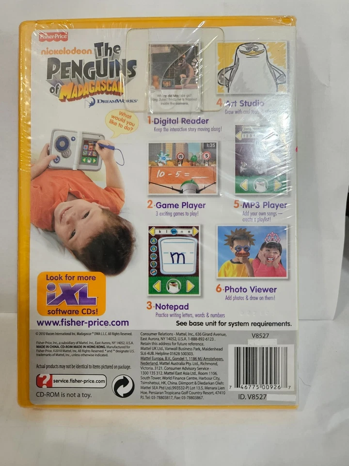 Fisher-Price iXL Learning System Software The Penguins Of Madagascar [CD-ROM] - Image 2 of 2