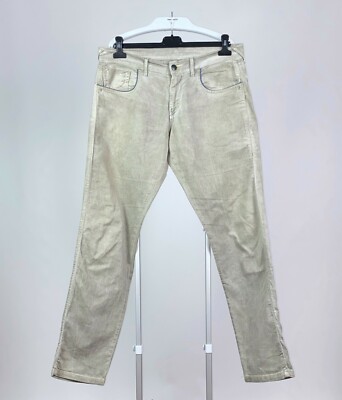 HANS UBBINK Men's Jeans 98% Cotton 2% EA Size W33/L34