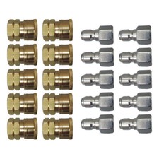 Proven Part Quick Connect To 3/8" Female and Plug 3/8" Female Stainless
