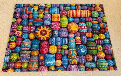 ELSPETH HAPPY BEADS (Ravensburger) -- 500 Piece Jigsaw Puzzle -- COMPLETE