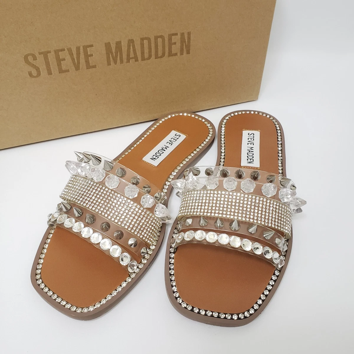 Share 113+ steve madden embellished sandals best - vietkidsiq.edu.vn