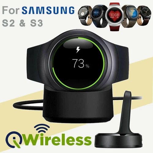 Für Samsung Galaxy Gear S2 S3 S4 Smartwatch Wireless Ladegerät Ladekabel Dock - Bild 3 von 9