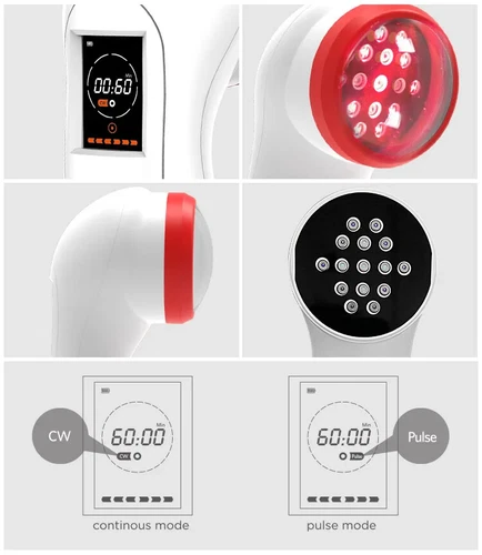Terapia láser de bajo nivel 650 nm + 808 nm para dispositivo de terapia de luz roja para el dolor - Imagen 12 de 21