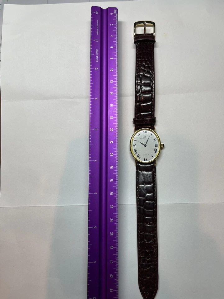 Baume & Mercier by TIFFANY 18K Yellow Gold Men's Watch - Image 2 of 4