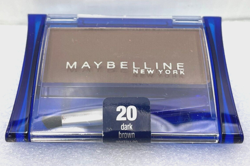 MAYBELLINE ULTRA BROW Brush-On Color - Dark Brown **RARE VINTAGE ORIGINAL AS-IS