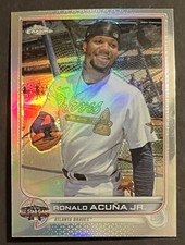 2022 TOPPS CHROME UPDATE RONALD ACUNA JR #ASGC-17 ALL STAR REFRACTOR BRAVES