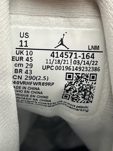 Nike Air Jordan Retro 13 French Blue 2022 Size 11 Authentic Basketball Used - Picture 11 of 11