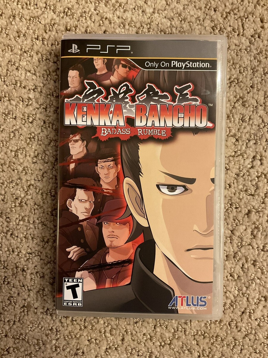 KENKA BANCHO BADASS RUMBLE SONY PSP PLAYSTATION PORTABLE VIDEO