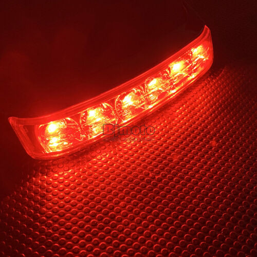 LED Saddlebag Run Brake Turn Signal Light For Harley Touring Road Electra Glide - Foto 3 di 11