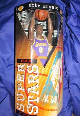Mattel 1999 NBA Super Star #8 Kobe Bryant 13  Action Figure  