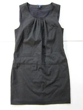 Gap Dark Grey Stretch Sleeveless Sheath Empire Shift  A-Line Dress Women Size 2