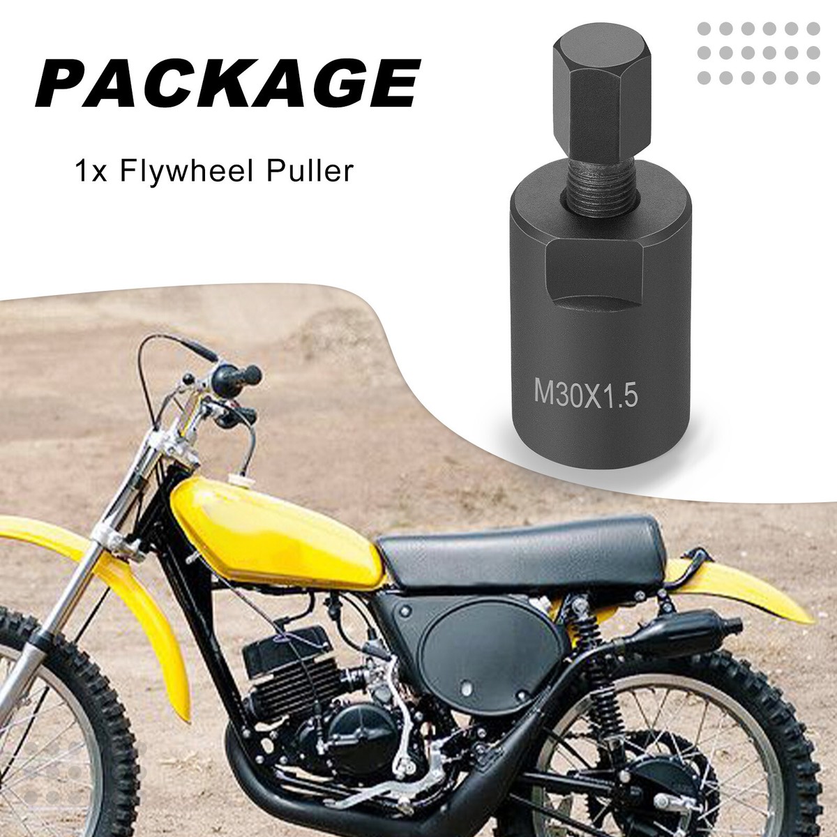 Mabutingti M27 X1.0 Schwungrad Abzieher Werkzeug Für Yamaha Banshee 350 & Blaster 200 ATV