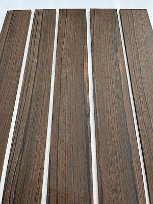 MALAYSIAN BLACKWOOD (EBONY) Gitarrengriffbrett / Griffbrett Rohling SONDERQUALITÄT