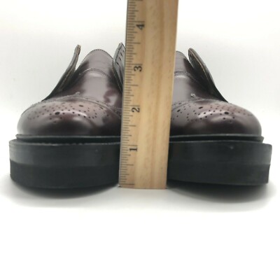 Allen Edmonds MacNeil Longwing Wingtip Oxford 9 C Allen Edmonds MacNeil Burgundy Leather Longwing Wingtip  main image 4