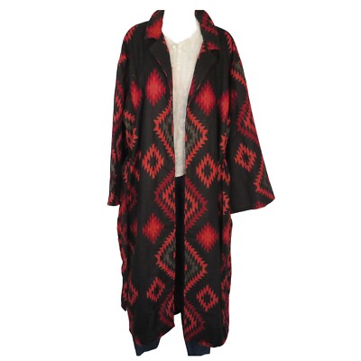 Authentic Aztec Robe Coat/Robe|Aztec|Boho|60s|Designer|Full Sleeve| Handloomed| Yak Wool ...