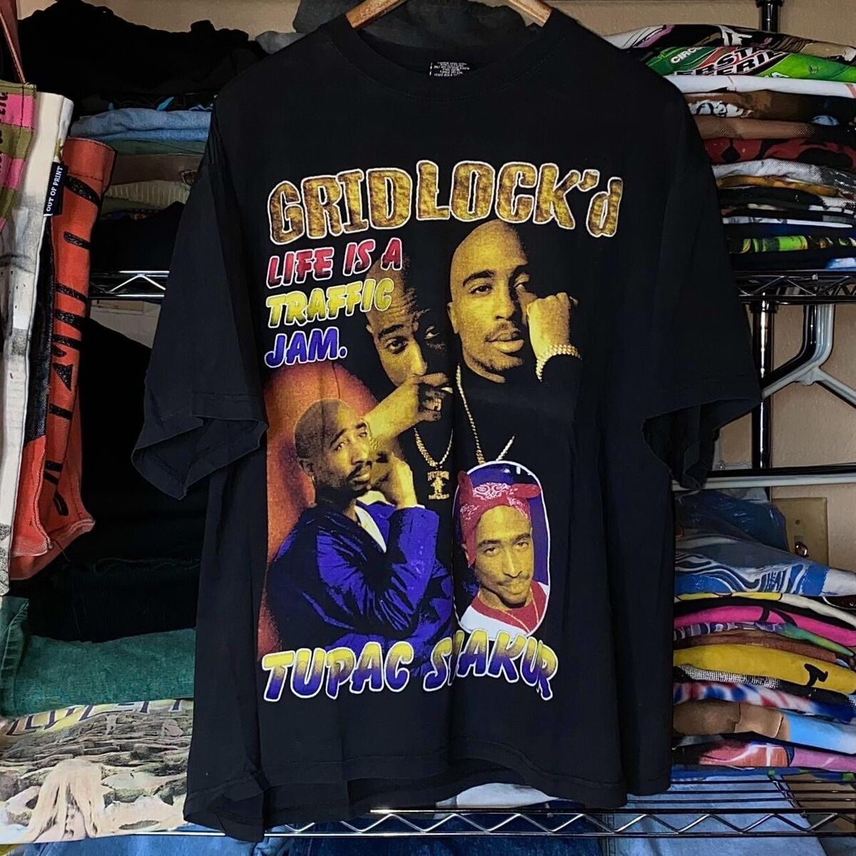 2PAC RAP TEE  Rap Tee VINTAGE オフィシャルTシャツ