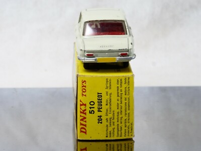 Dinky Toys-ES- Scale 1/43 - Peugeot 204 No.510