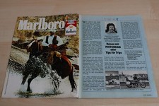 ZZ 1675) Marlboro - der Geschmack von Freiheit - Anzeige/Werbung 1980