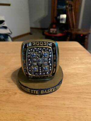 Marquette Univ 2003 Final Four Ring Replica Display Piece NCAA | eBay