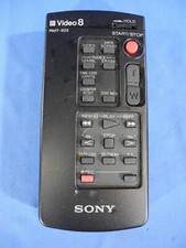 OEM Sony RMT-503 Video 8 Remote Control Replacement Black - Has Been Tested