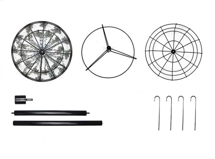 52" Golf Frisbee Disc Golf Basket Sports 24Chains Disc Golf Basket