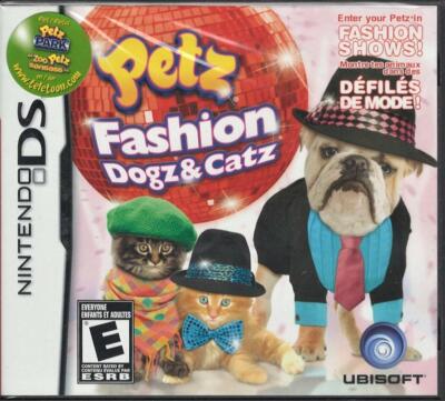 Petz Fashion: Dogz and Catz NDS (Brand New Factory Sealed US Version) Nintendo D