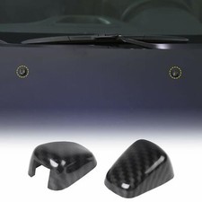Front Wiper Water Spray Nozzle Cover Trim For Dodge Charger 2010-14 Carbon Fiber Front Wiper Water Spray Nozzle Cover Trim For Dodge Charger 2010-14 Carbon Fiber